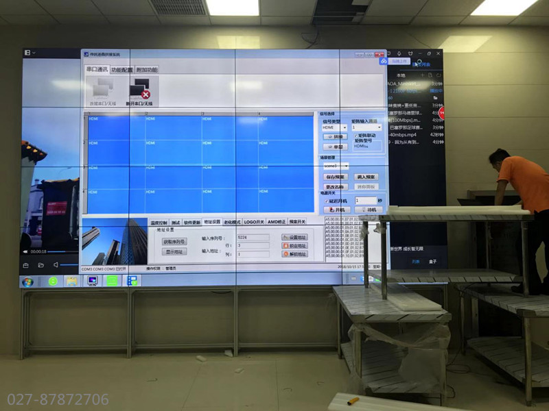 武汉理工大学液晶拼接屏项目(图4)